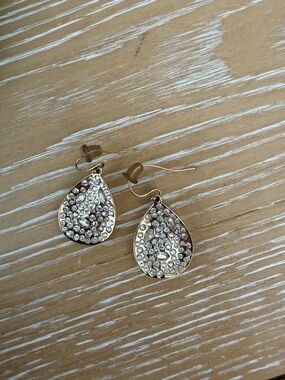 Alexis Bittar Crystal Pave Pod Drop Earrings